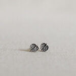 Silberne Ohrringe LINDENBLÄTTER