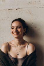 Silber-Set Ahornblätter – Ohrstecker und Halskette – Bild 2