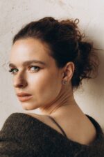 Silber-Set Ahornblätter – Ohrstecker und Halskette – Bild 4