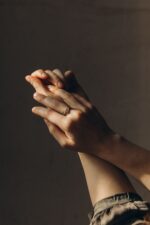 Silberner ring Holzast – Bild 6