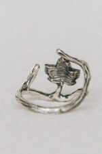 Silberner ring Bergahorn – Bild 7